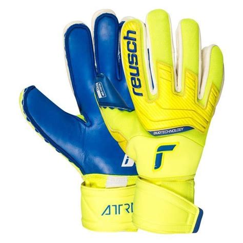 Reusch Keeperhanske Attrakt Duo Ortho-Tec - Gul/Blå | www.unisportstore.no