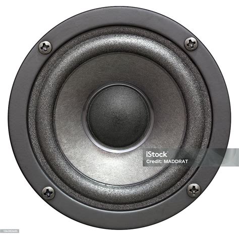 acoustic speaker isolated stock photo  image  audio
