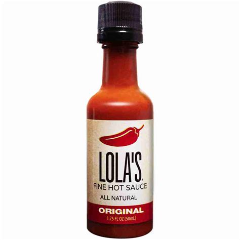 Lolas Fine Hot Sauce Original Oz Salsa Express