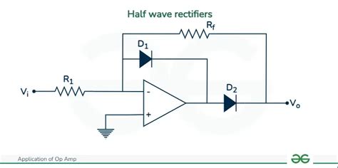 Op Amp Applications Geeksforgeeks