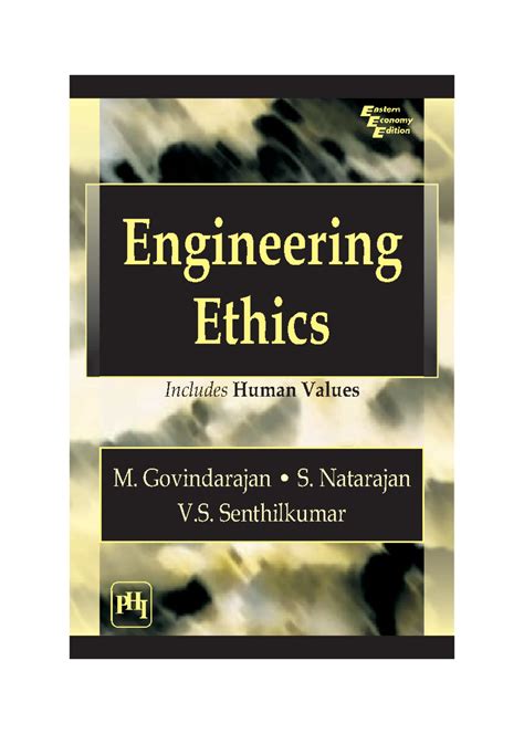 Engineering Ethics By Govindarajan Pdf
