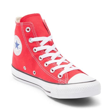 Red converse sneakers – light weight and fun shoes – fashionarrow.com