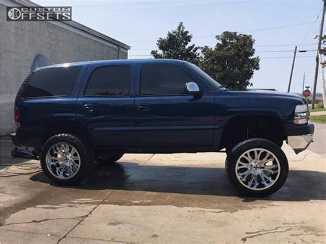 2002 Chevrolet Tahoe Cali Offroad Americana Custom Custom Offsets