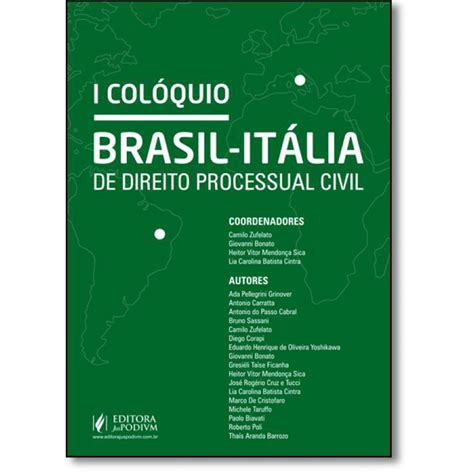 Colóquio Brasil itália de Direito Processual Civil Submarino