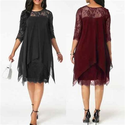 Нарядное платье с кружевом 52-54-56р чёрного и винного цвета - Основная ...