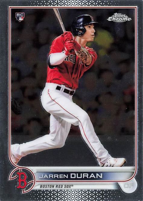 Topps Chrome Jarren Duran Trading Card Database