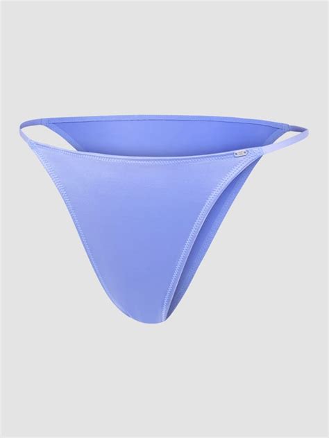 Slipper Satin String Bikini Knickers Savage