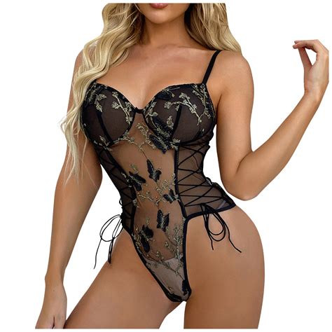 Himiway Pleated Sexy Lingerie European And American Large Suspender