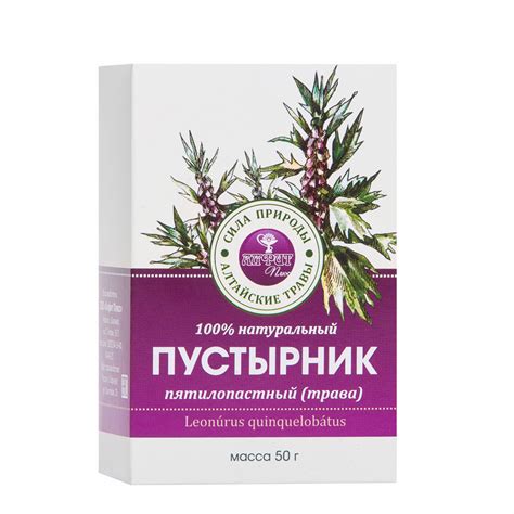 Пустырник пятилопастный (трава) ручной сбор на Алтае. Доставка по РФ ...