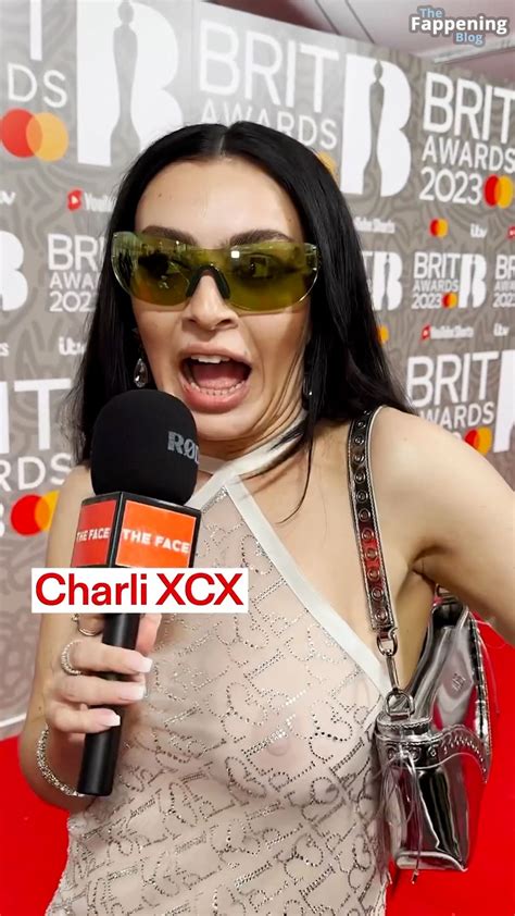Charli XCX Flashes Her Nude Tits At The BRIT Awards In London Photos PinayFlixx Mega