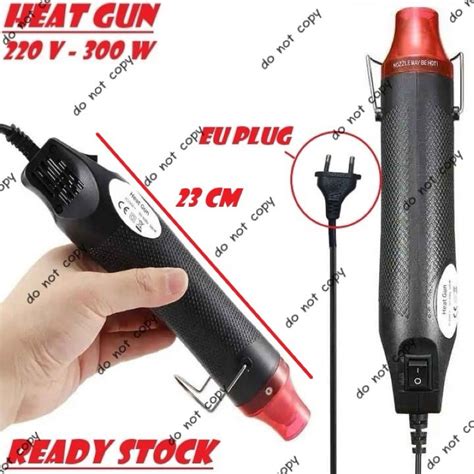 Jual Mini Hot Gun Heat Gun Low Watt W Electric Alat Pemanas Multifungsi Heatgun Shopee