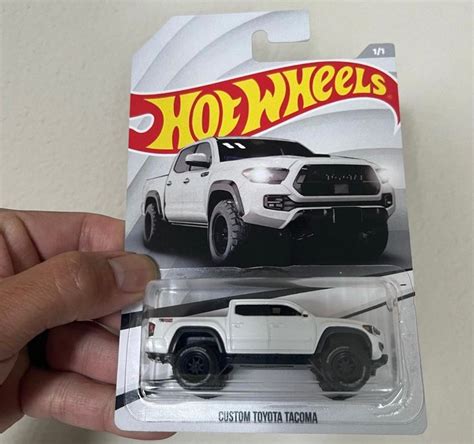 Hot Wheels Toyota Tacoma Rd Gen Custom Paint And Wheels With Custom Card Etsy In Hot