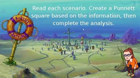 Spongebob Friends Bikini Bottom Genetics Punnett Squares Google Slides Activity