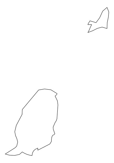 Grenada Outline Map - Grenada map - OutlineMap.org