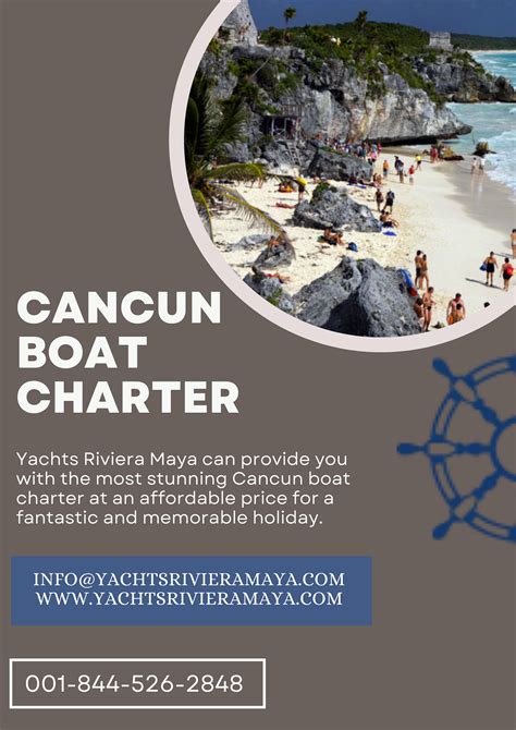 Rivera Maya Boat Charter - Yachts Riviera Maya - Medium