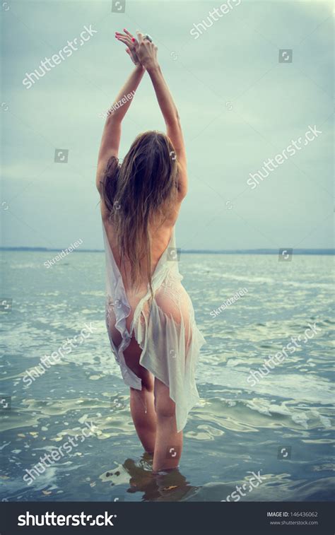 Sexy Erotic Naked Girl On Beach Stock Photo Shutterstock