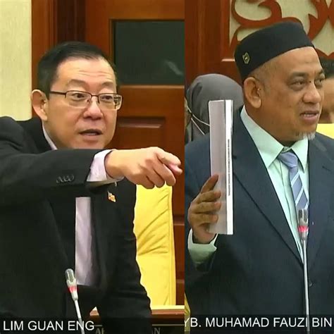 Sidang DUN P Pinang Panas Isu Tuduhan Terhadap Guan Eng Utusan Malaysia