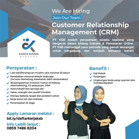 Lowongan Kerja Customer Relationship Management Crm Di Pt Kanca