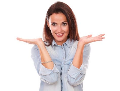 A Lovely Hispanic Brunette Model Poses Nude On A Gorgeous Beach By The Ocean Stock Image Image