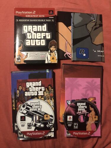 Grand Theft Auto Double Pack Gta Iii Vice City Playstation Ps