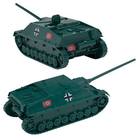 BMC WW2 German Jagdpanzer IV Tank Destroyer - Plastic Army Men Vehicle ...