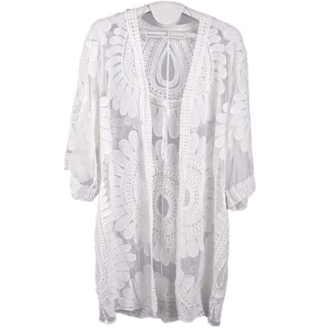 Beach Swimsuit Cover Up Summer Autumn Dress Swimwear Women Beach Bikini Sheer Swim Suit Dress