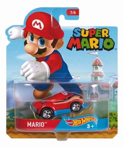 Super Mario Character Car Set Hot Wheels Club ZA