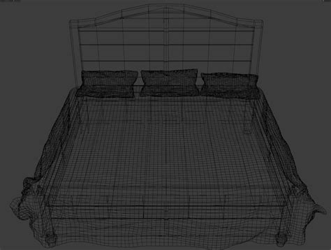 Old Timey Bed Free 3d Model Cgtrader