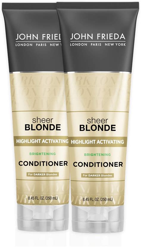 Amazon John Frieda Sheer Blonde Highlight Activating Enhancing Shampoo Oz Hair