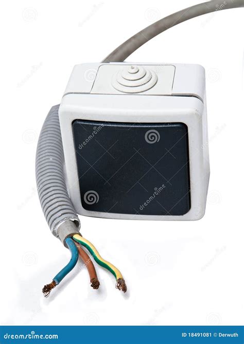 switch wire  sheath stock image image  slipper