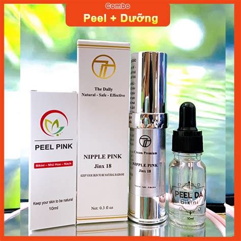 Kem Làm Hồng Nhũ Hoa Bikini Hiệu quả 2 trong 1 Nipple Pink Combo 2 trong 1 BigBuy360