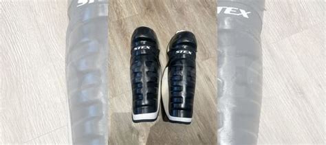 Щитки для хоккея с мячом Stex размер М купить в Москве с доставкой ...