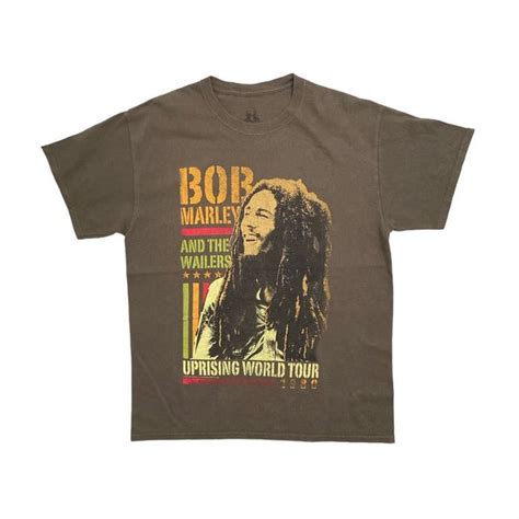 Bob Marley Bob Marley And The Wailers Uprising Tour T Shirt | Grailed