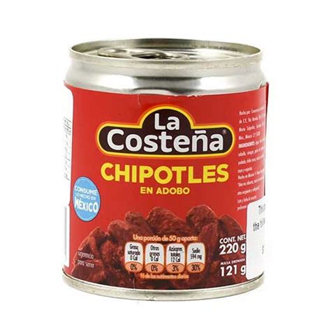 Чипотле ен адобо La Costena, 220 гр - Мекс Гросерия