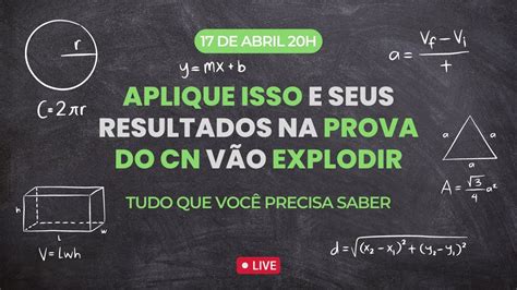 LIVE DA APROVAÇÃO 006 5 ideias para MANDAR BEM NA PROVA DO COLÉGIO