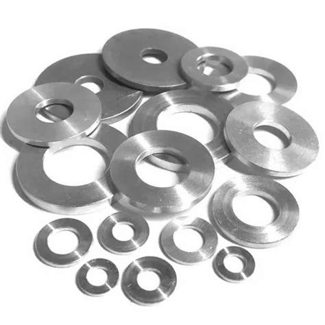 Polished Stainless Steel Plain Washer Packaging Type Packet At Rs