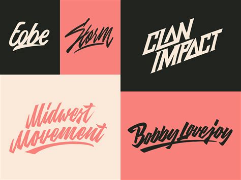 Lettering Sketches Collection By Yevdokimov On Dribbble