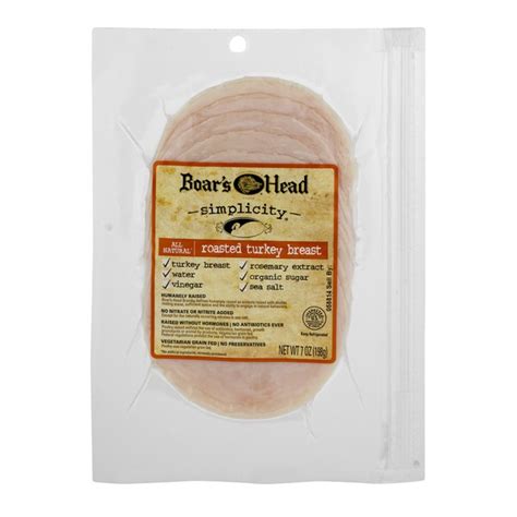 Boars Head No Salt Turkey Nutrition Facts Nutrition Pics