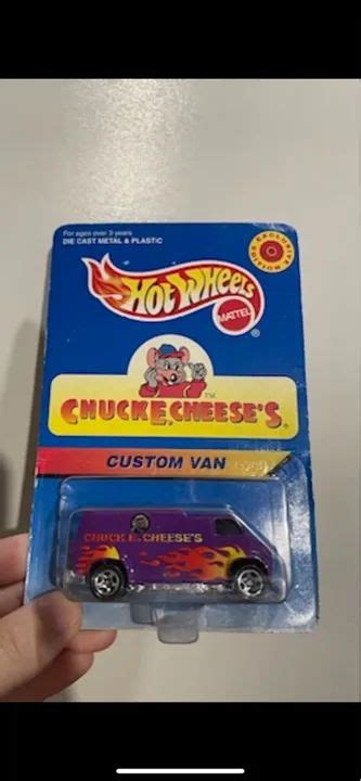 Hot Wheels Chuck E Cheese Custom Van Novo E Lacrado Hobbies E Cole Es Perdizes S O