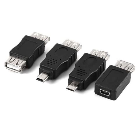 Garosa Convertisseur USB2 0 Lot De 12 Adaptateurs Multiples USB2 0