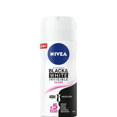 Nivea Black And White Invisible Clear X