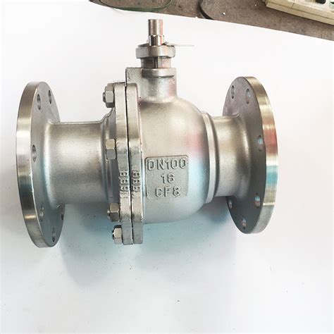 Carbon Steel DN100 Cryogenic Flanged Ball Valve For Liquid Oxygen