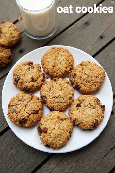 oat cookies recipe | oatmeal cookie recipe | oatmeal raisin cookies