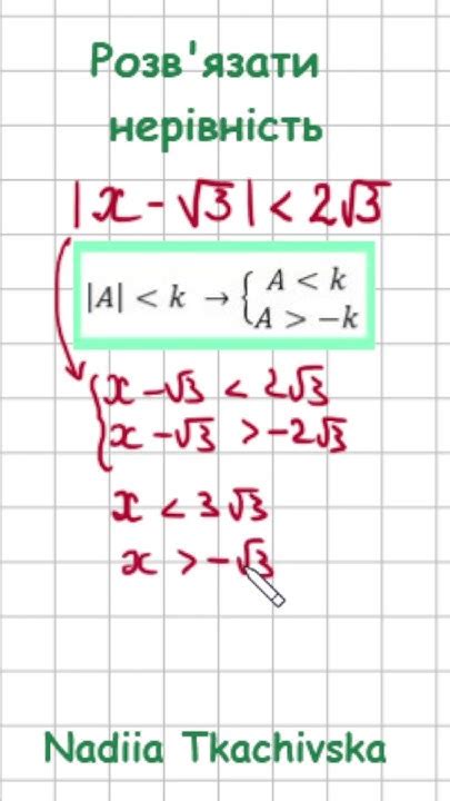 Математика для НМТ Нерівність з модулем #нмт2024 #нмтна200 #maths - YouTube