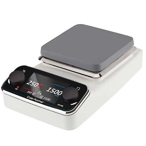 Cole Parmer Shp Ws Premium Digital Stirring Hot Plate X Cm Aluminum White Vac
