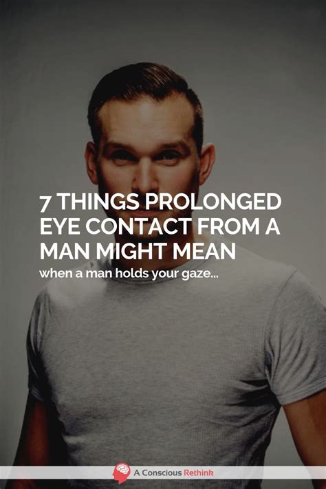 7 Things Prolonged Eye Contact From A Guy Might Mean