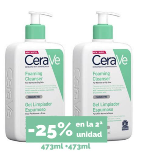 Comprar Cerave Duplo Gel Limpiador Espumoso X Ml A Precio De Oferta