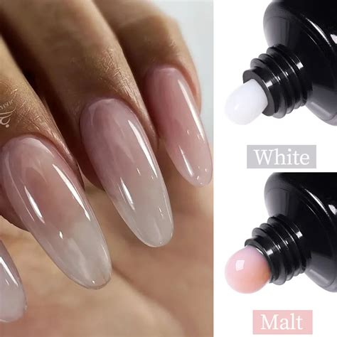 UR SUGAR 15ml Extension Nail Gel Polish Clear Nude Pink Nail Art Semi Permanent Varnish UV