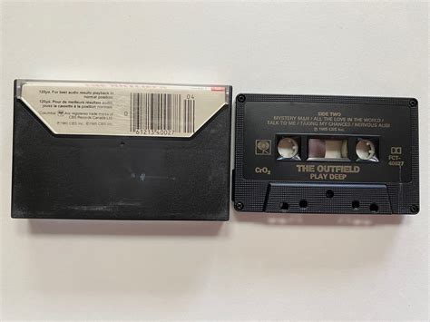 The Outfield Play Deep Cassette Tape 1985 Music Album Etsy