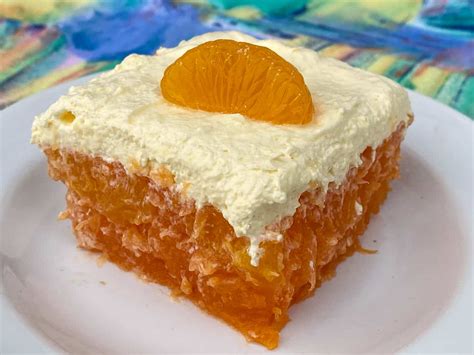 Orange Jello Salad - Plowing Through Life
